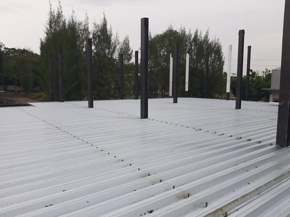 งานพื้นดาดฟ้าและชั้นลอย Metal Deck