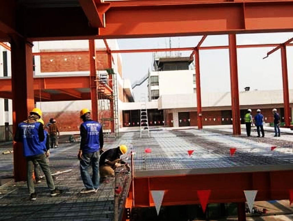 Metal Deck Composite Floor System สนามบินดอนเมือง